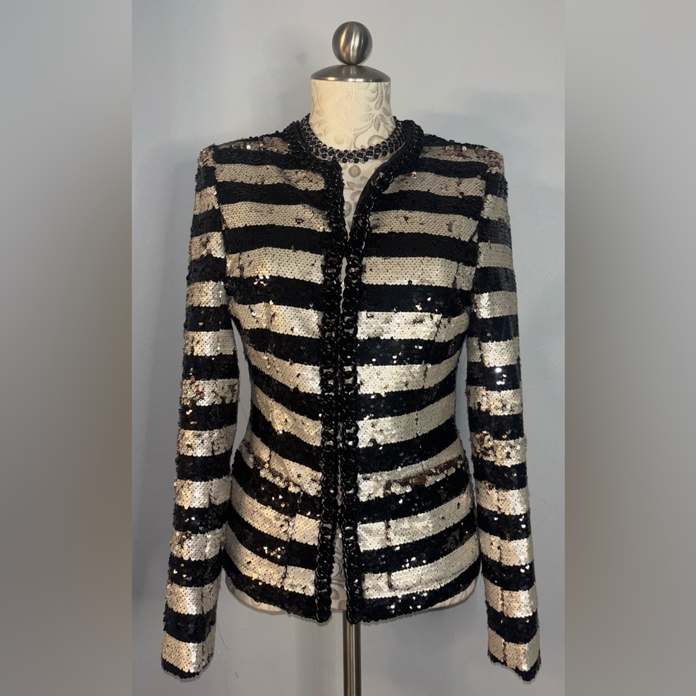 Boston Proper Sequin Blazer Size 8.        #47